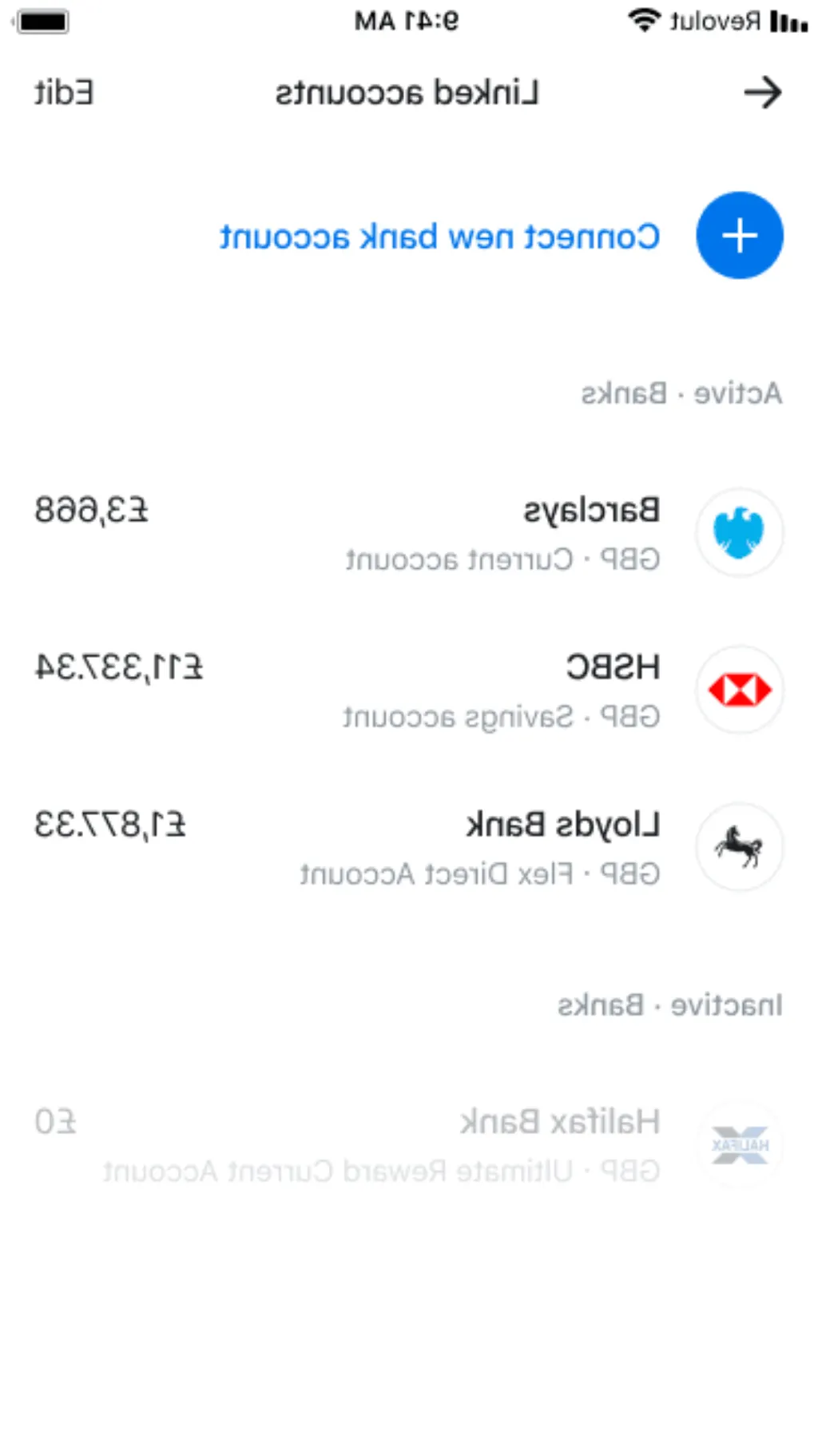 Transactions importantes